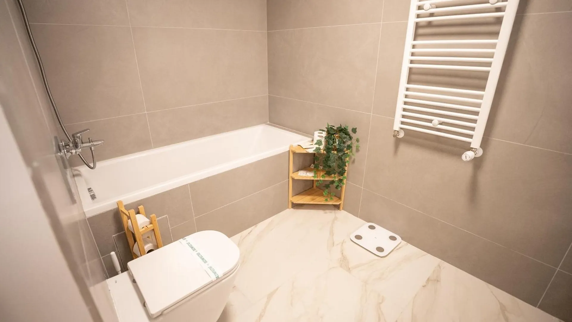 Apartmán The Level Sanctuary: Free Parking & Netflix Bukurešť